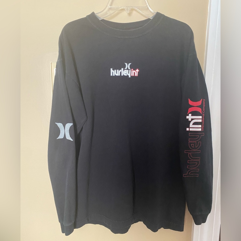 Hurley Black Longsleeve shirt (Youth XL).
